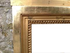 Regency gilded and decorated antique pier glass mirror5.jpg